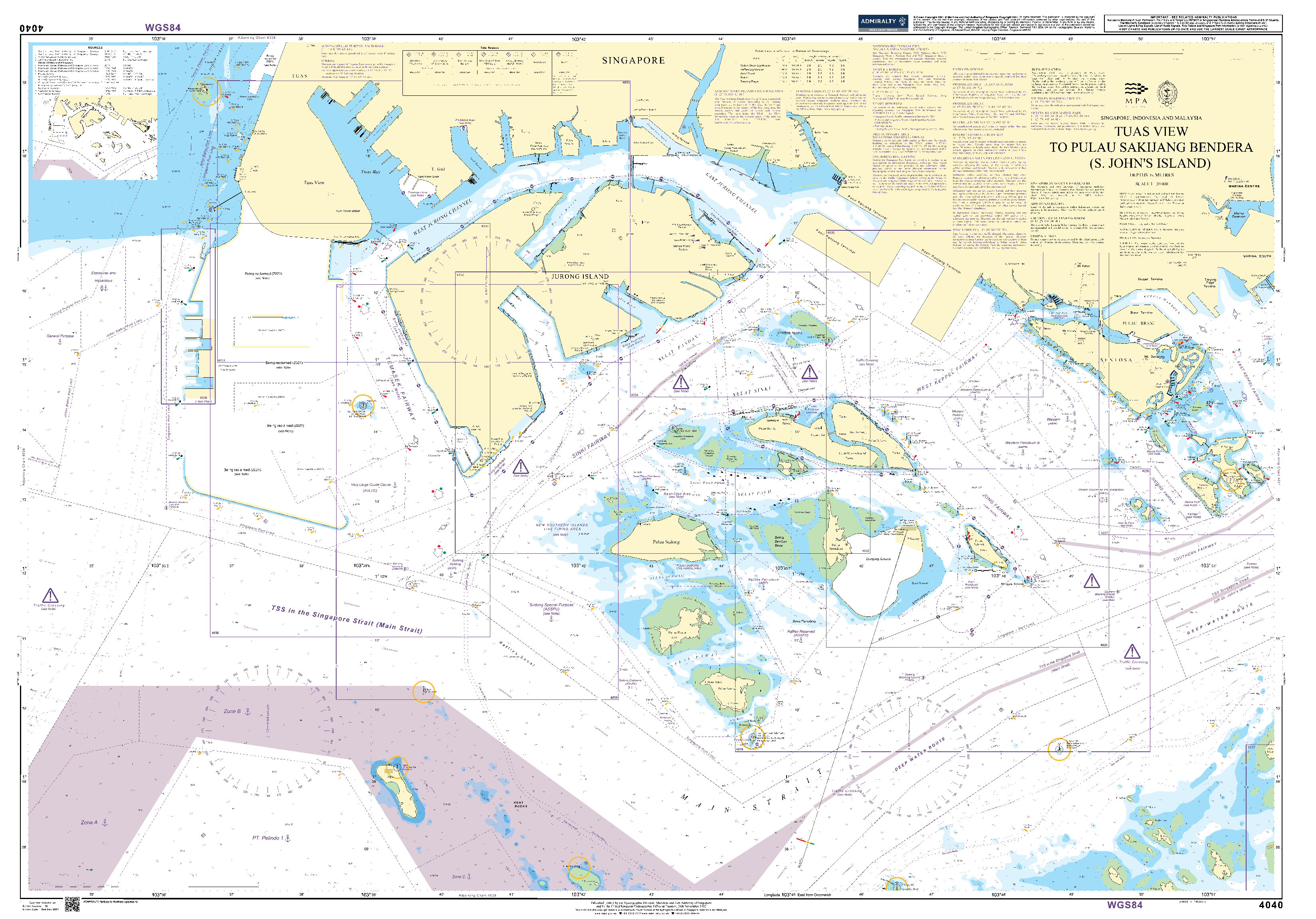 BA4040 - Tuas View to Pulau Sakijang Bendera (S. John's Island)