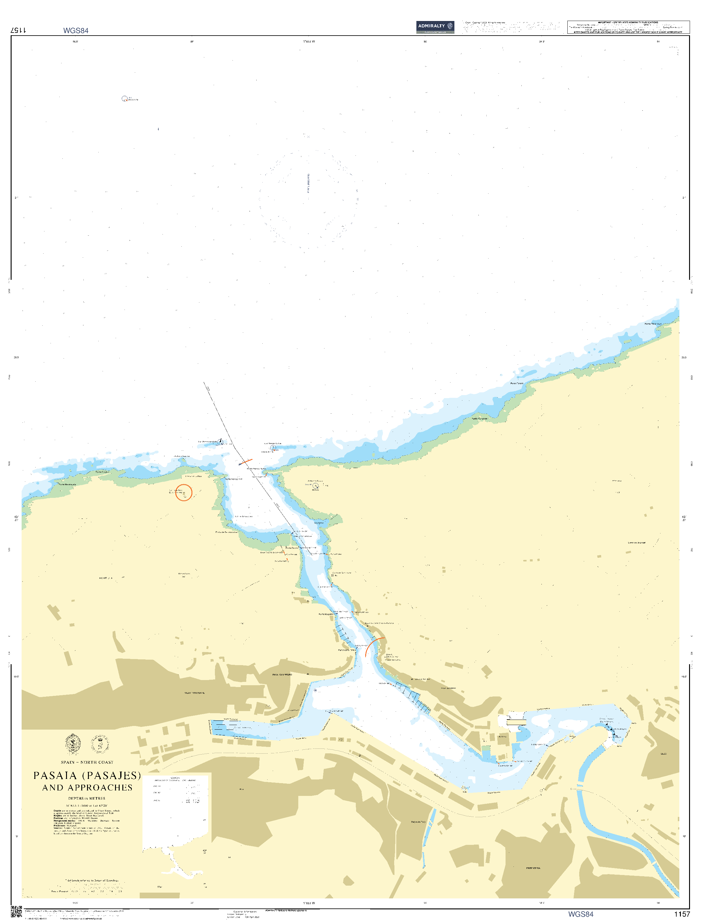 BA1157 - Pasaia (Pasajes) and Approaches