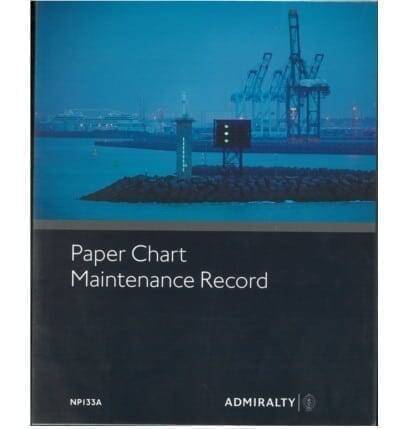NP133A Paper Chart Maintenance Record, Editon 2017