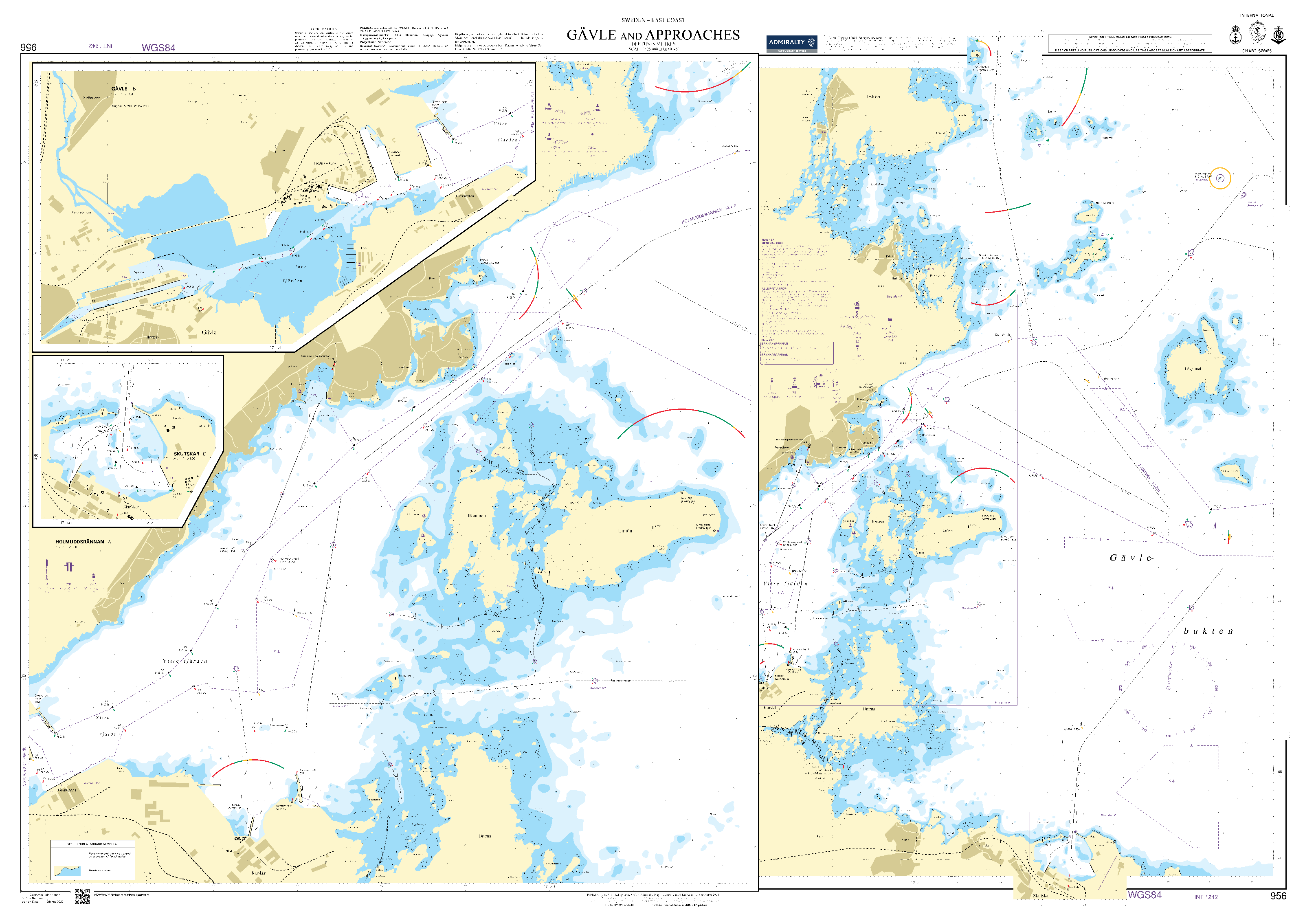 BA956 Sweden, East Coast - Gavle and Approaches